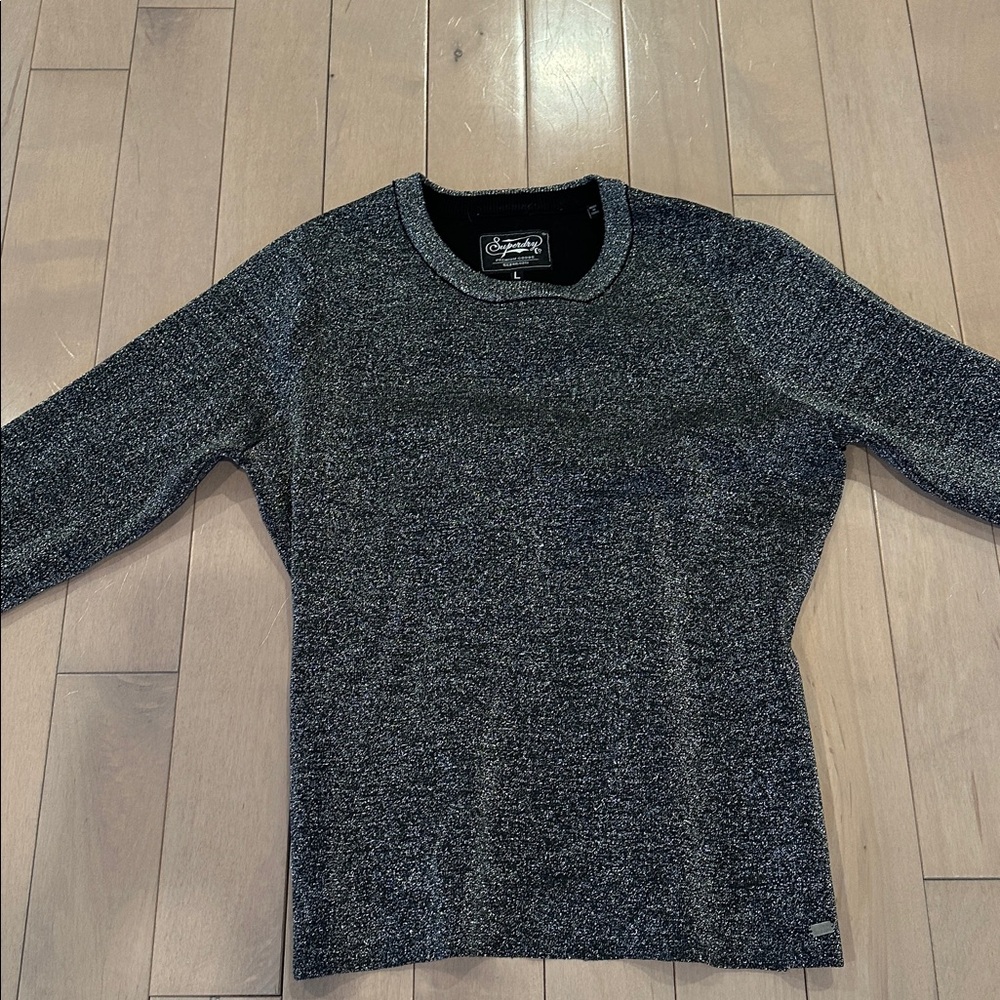 Superdry Women's Charcoal Crewneck Sweater